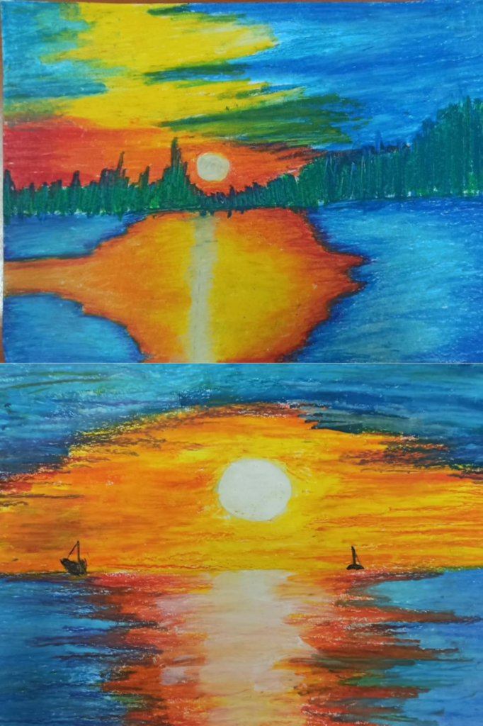 Prace plastyczne uczniów