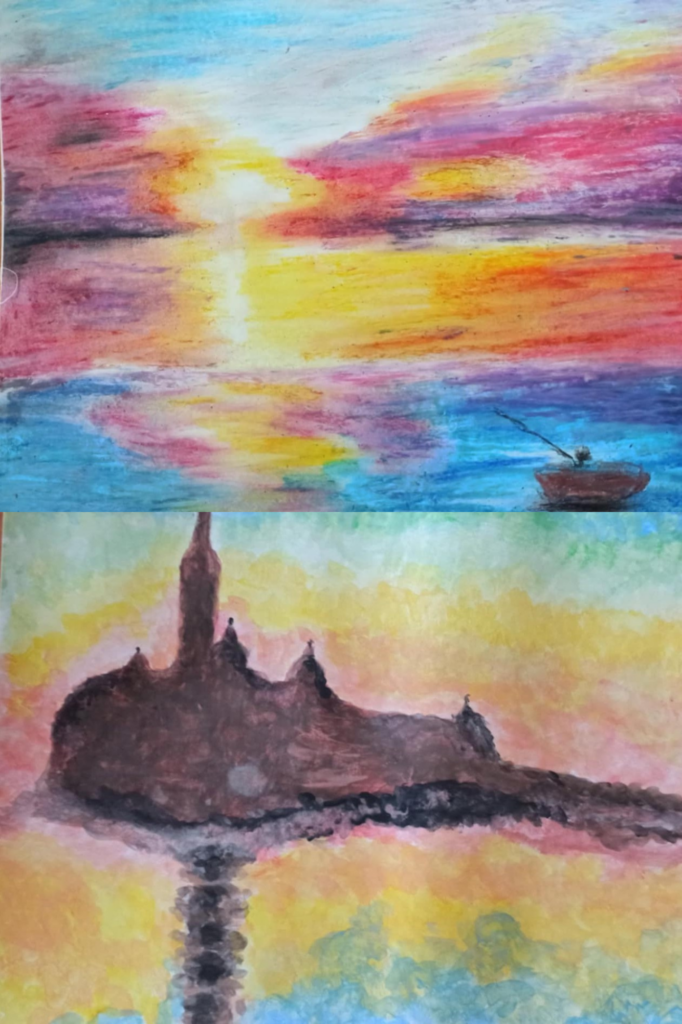 Prace plastyczne uczniów