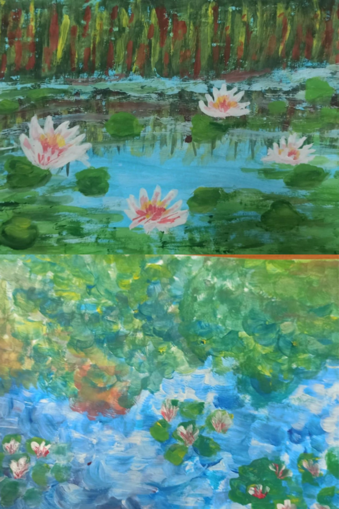 Prace plastyczne uczniów