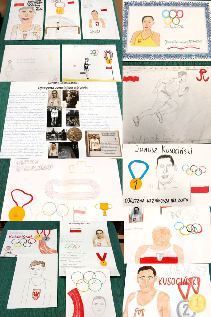 Szkolny konkurs historyczny pt. „Janusz Kusociński – Ojczyzna cenniejsza niż złoto”