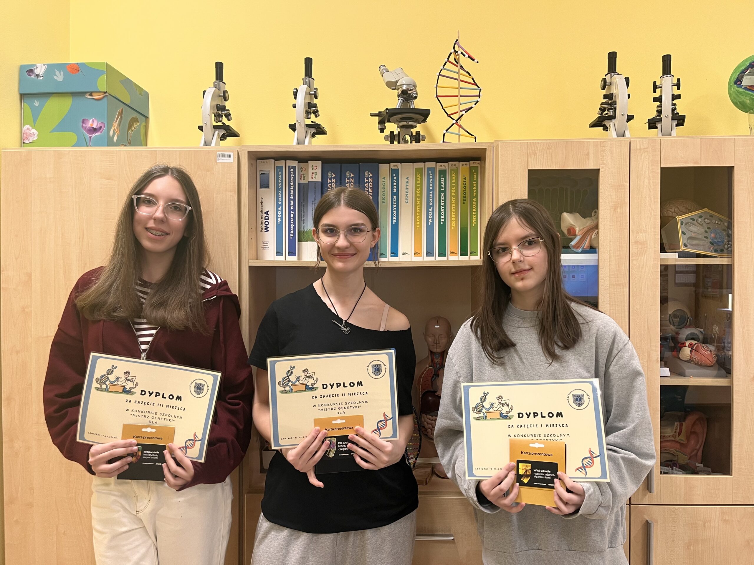 Wyniki konkursu „Mistrz Genetyki"