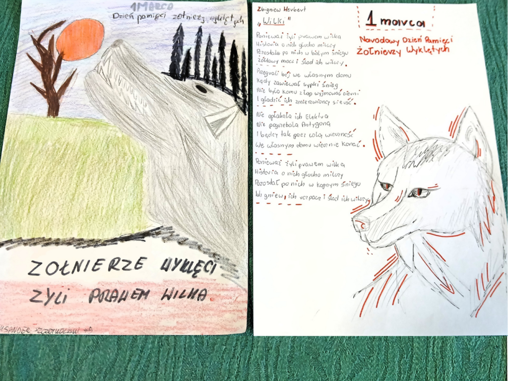 Szkolny konkurs historyczno-plastyczny pt. „Niezłomni bohaterowie – wierni Ojczyźnie do końca”