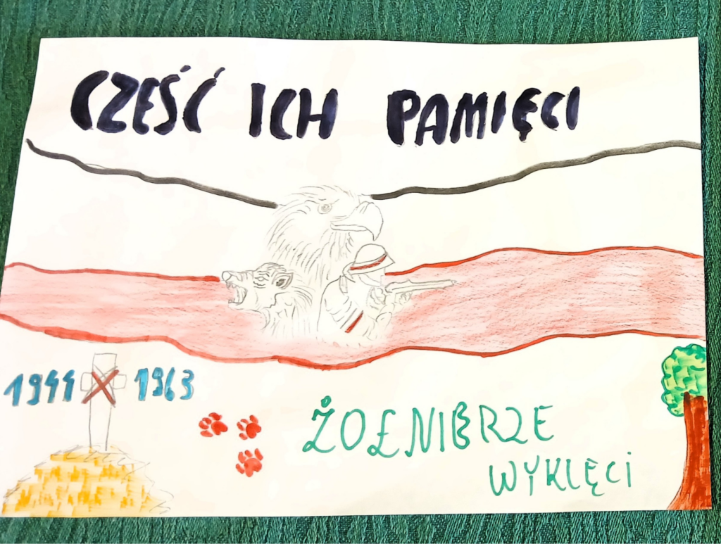 Szkolny konkurs historyczno-plastyczny pt. „Niezłomni bohaterowie – wierni Ojczyźnie do końca”