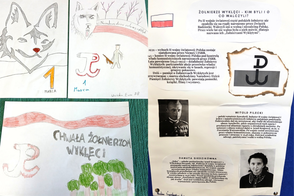 Szkolny konkurs historyczno-plastyczny pt. „Niezłomni bohaterowie – wierni Ojczyźnie do końca”