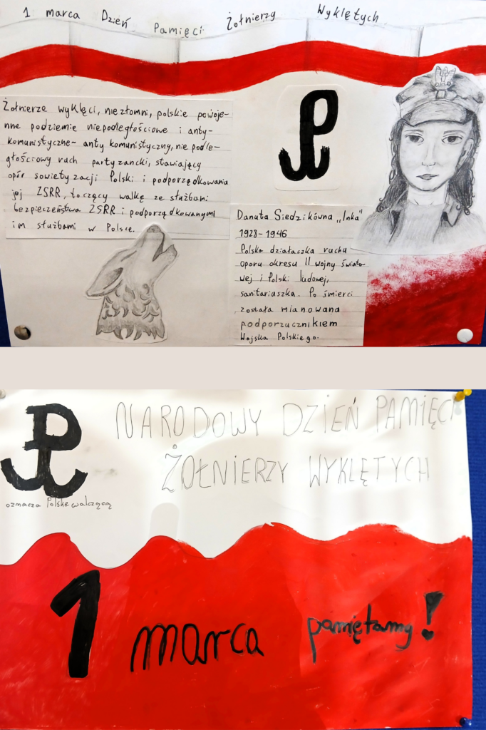 Szkolny konkurs historyczno-plastyczny pt. „Niezłomni bohaterowie – wierni Ojczyźnie do końca”