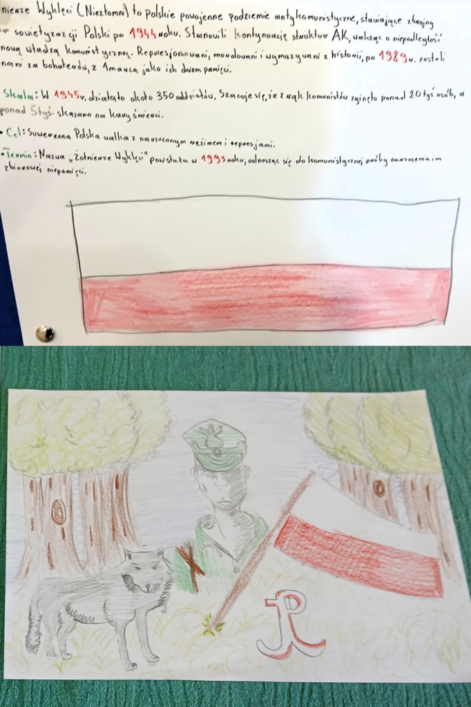 Szkolny konkurs historyczno-plastyczny pt. „Niezłomni bohaterowie – wierni Ojczyźnie do końca”