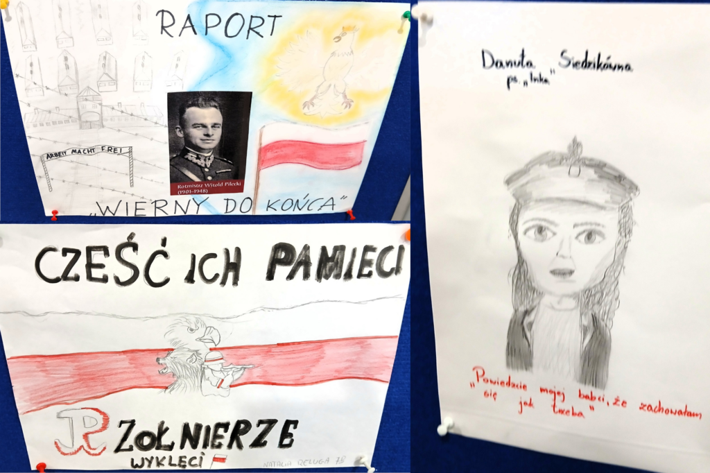 Szkolny konkurs historyczno-plastyczny pt. „Niezłomni bohaterowie – wierni Ojczyźnie do końca”