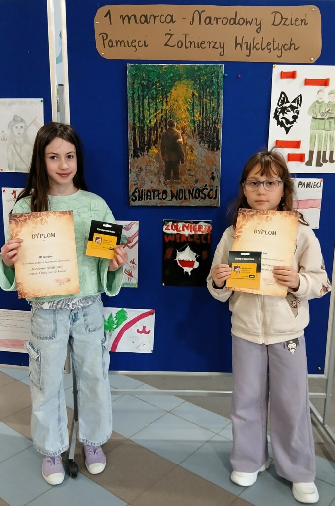 Szkolny konkurs historyczno-plastyczny pt. „Niezłomni bohaterowie – wierni Ojczyźnie do końca”