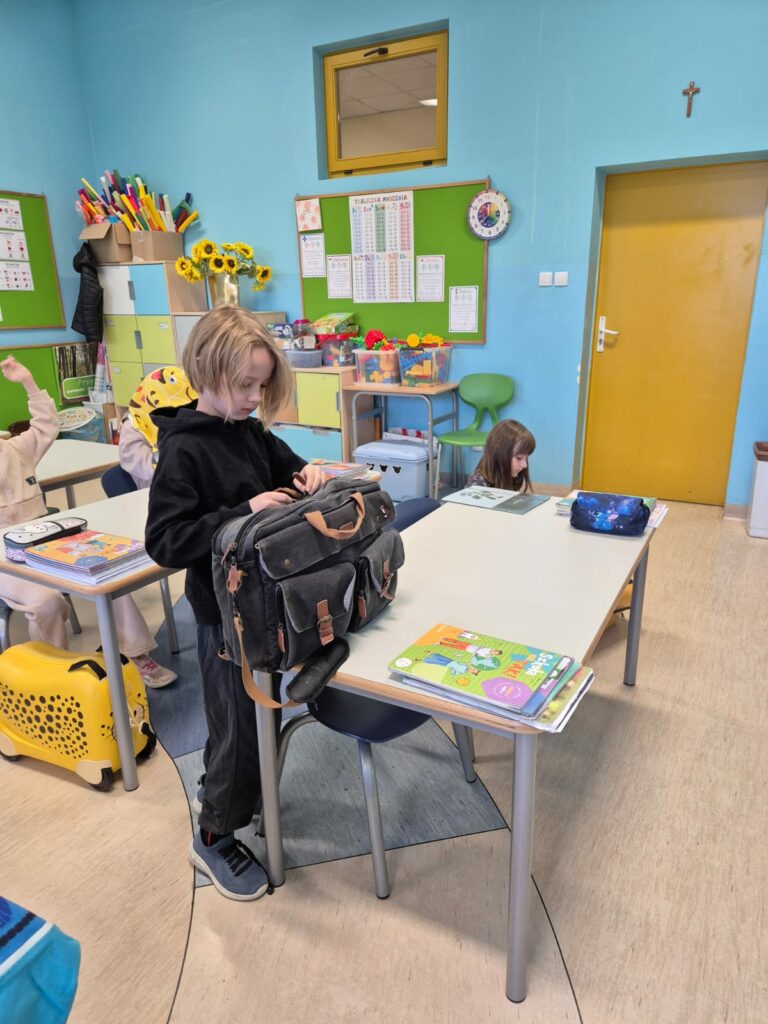 Dzień bez plecaka w naszej szkole!