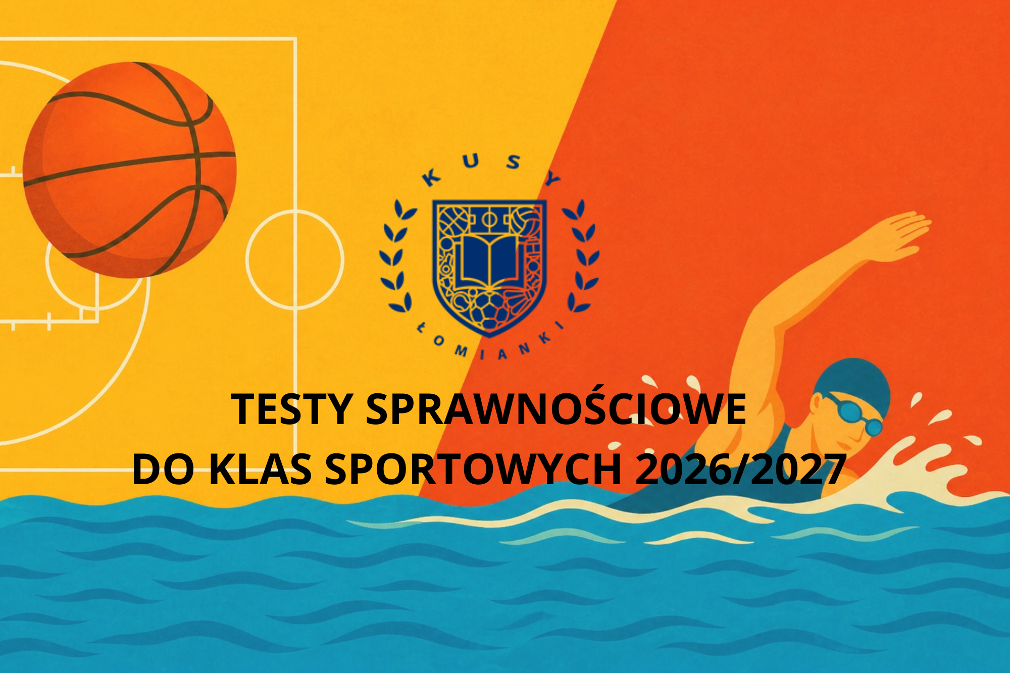 Testy sprawnościowe do klas sportowych na rok szkolny 2026/2027
