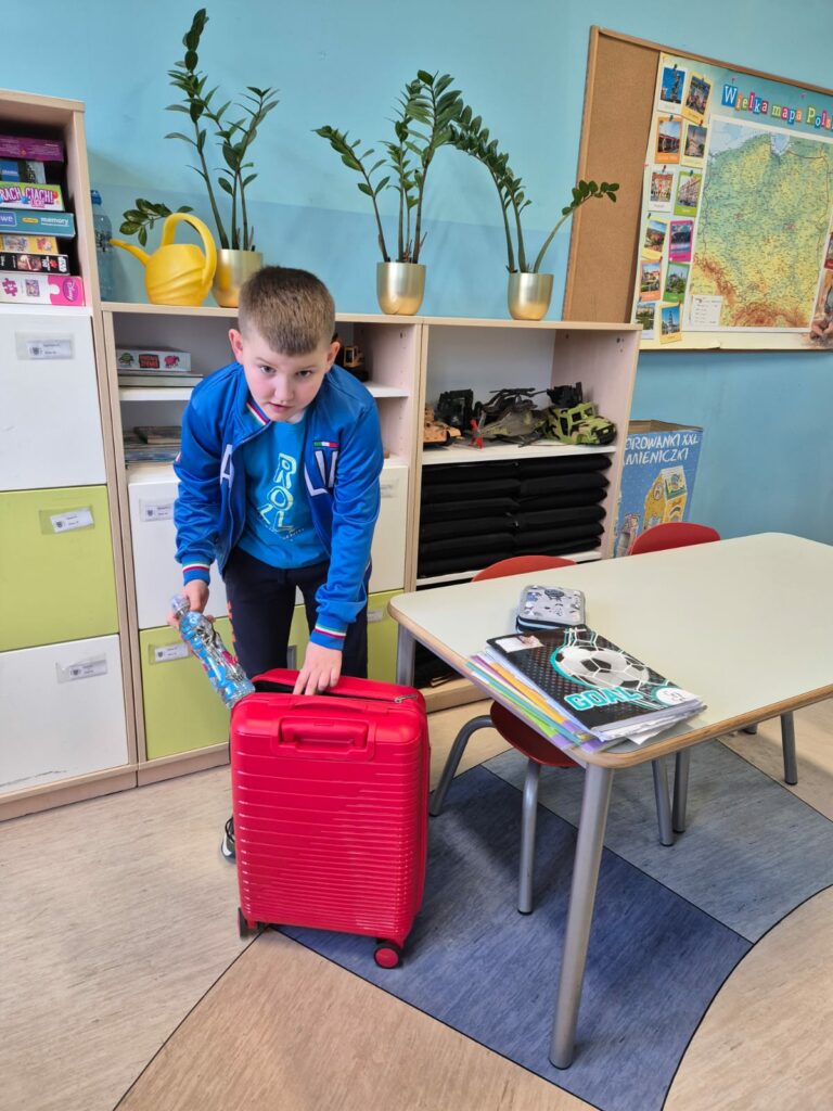 Dzień bez plecaka w naszej szkole!