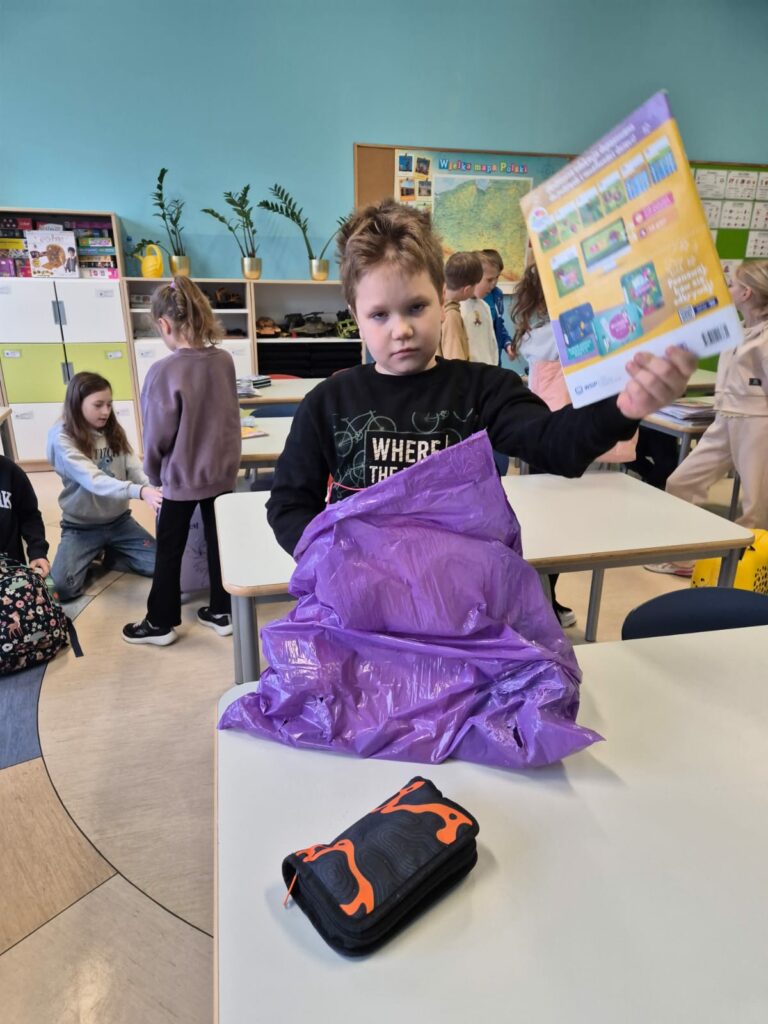 Dzień bez plecaka w naszej szkole!