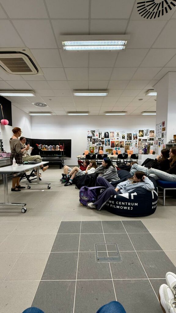 Wycieczka klasy 6c do do Narodowego Centrum Kultury Filmowej w Łodzi