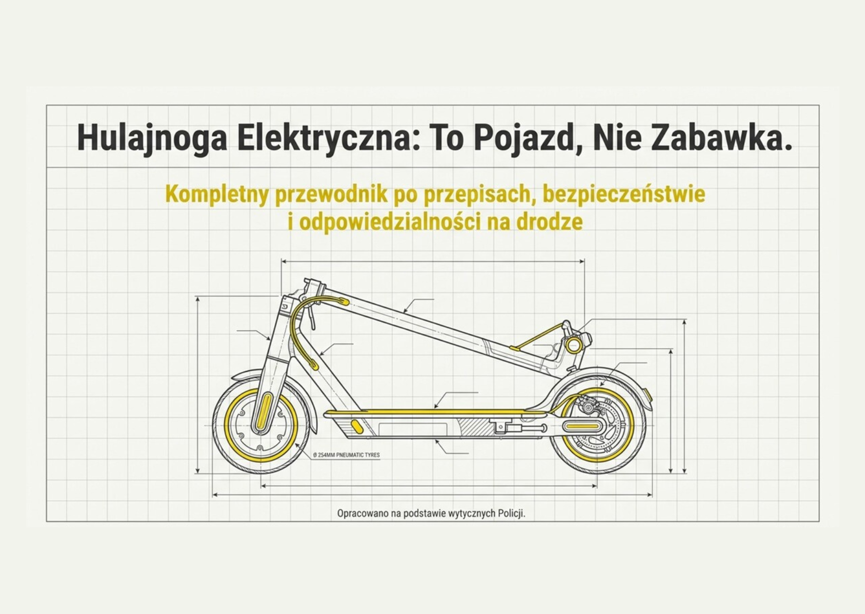 Hulajnoga elektryczna - to nie zabawka!