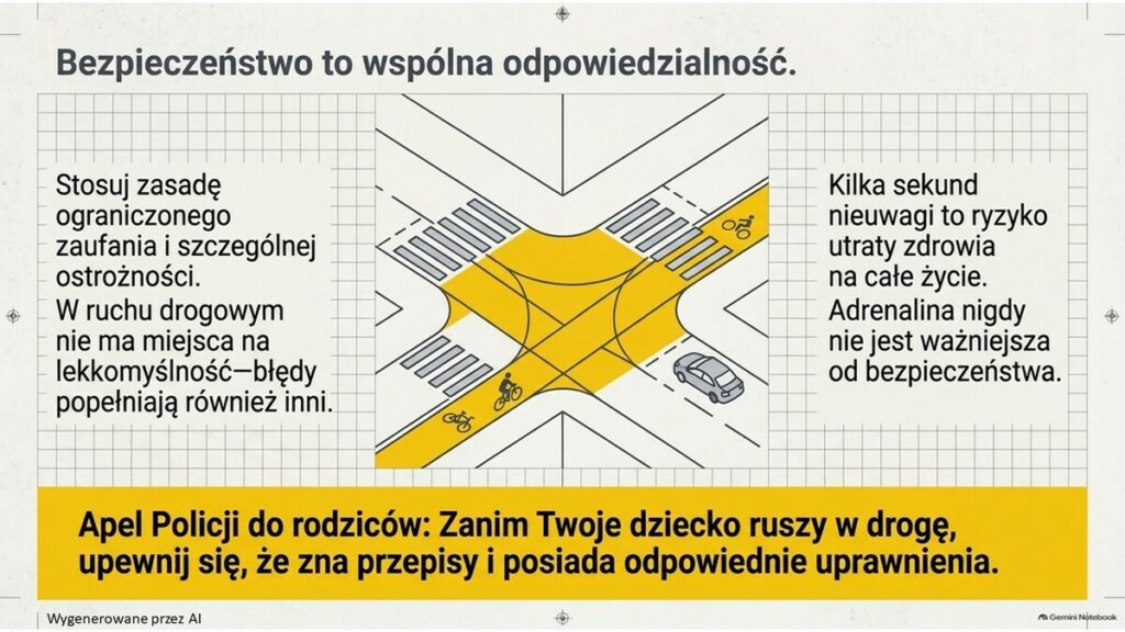 Hulajnoga elektryczna - to nie zabawka!