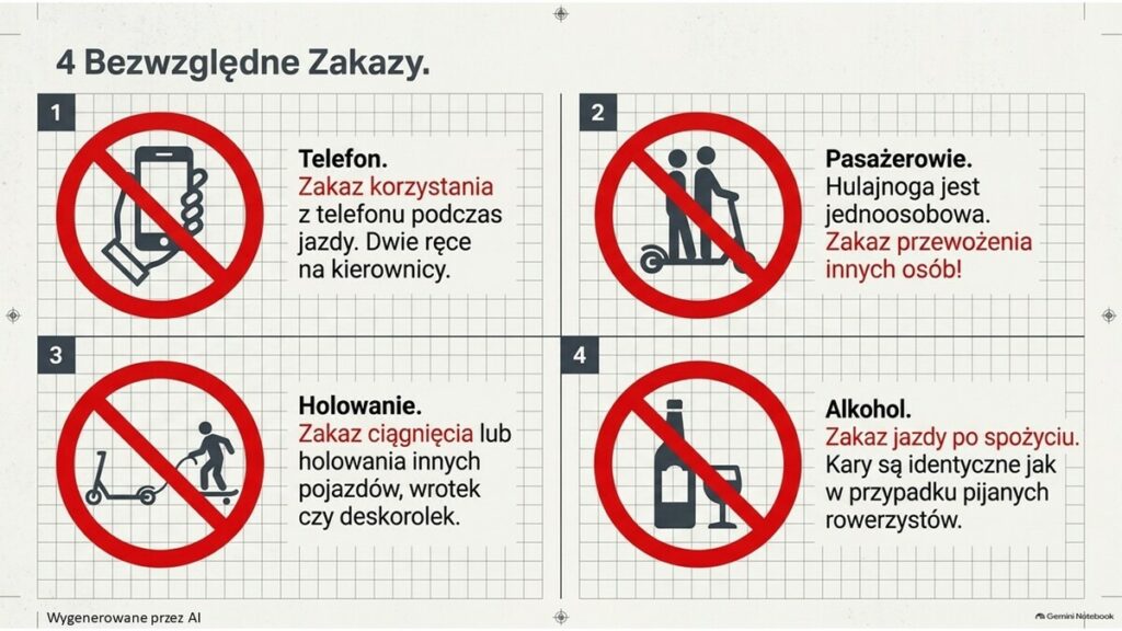 Hulajnoga elektryczna - to nie zabawka!
