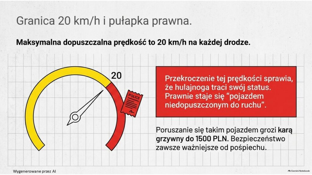 Hulajnoga elektryczna - to nie zabawka!