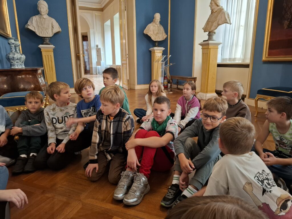 Klasy trzecie z wizytą w Zamku Królewskim w Warszawie