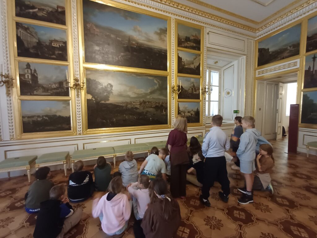 Klasy trzecie z wizytą w Zamku Królewskim w Warszawie
